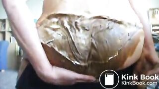 messy poop scat
