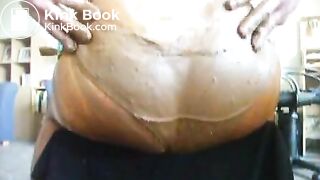 messy poop scat