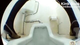 Japanese girl with sexy ass shitting - Japanese toilet cameras and scat porn
