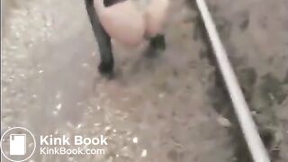 Shit on a rail road