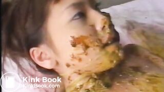 Extreme Japanese scat - messy threesome