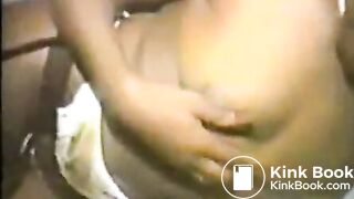 Negro female eats her shit