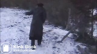 Piss and shit by car stop