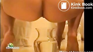 Amateur Milf Shits Huge Turd