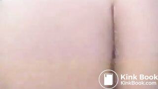 Girlfriend dumping a load of shit