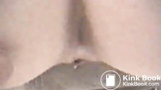 Girlfriend dumping a load of shit