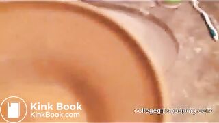 Beautiful college girl Denver shits in the bathroo - Scat Video Collection