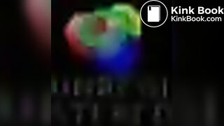 Stroking fat cock until it explodes