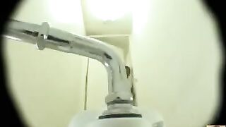 Beautiful Japanese nurse pooping in the toilet - Japanese toilet cameras and scat porn
