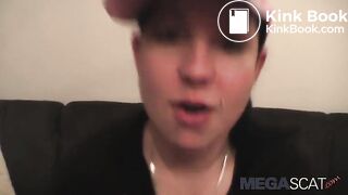 scat burger eating