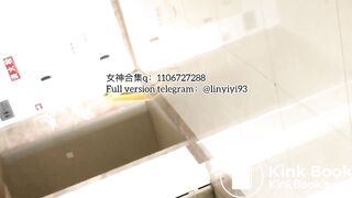 The girl excreted profusely in the toilet 91