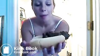 Cute girl makes you a tasy treat