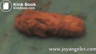 Skinny girl's fat turd