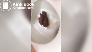 Great closeup view of a huge poop