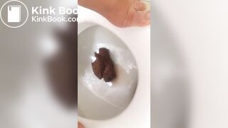 Great closeup view of a huge poop