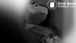 Giant unflushable poop captured on spycam