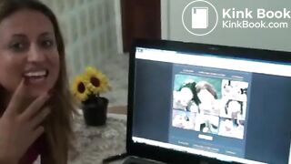 Eager Girls Excited For Lesbian Scat-Part 1
