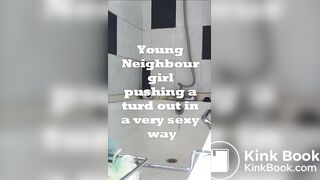 Young neighbour's sexy shit