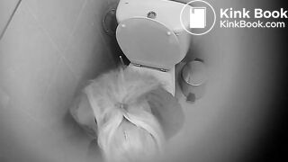 Blonde's toilet blocker