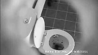 Giant poop spycam view