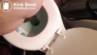 Overhead view of a nice big shit