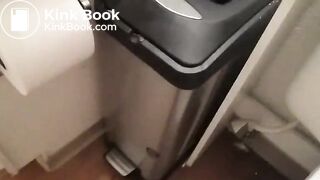 Overhead view of a nice big shit