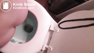 Overhead view of a nice big shit