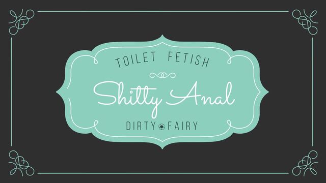 Hairy lady's shitty anal dildo play