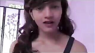 Cute girl takes three huge dumps