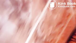 Big poop on tiled floor