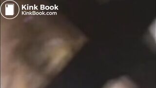 Woman shit and piss on a mirror table
