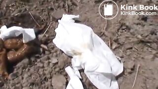 webcam on girl pooping