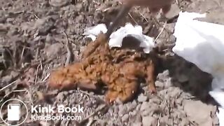 webcam on girl pooping