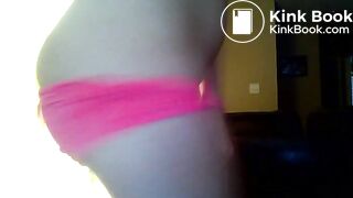 Poop in pink panty