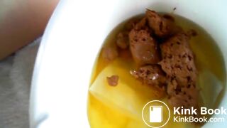 Big poo in potty