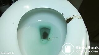 Two big shits from a big-booty black girl