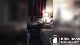 Big poop and pee on her bedsit floor