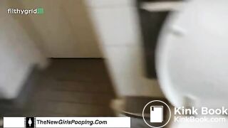 Brunette Girl Poops 2