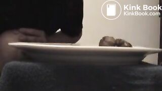 Mila Perlman's big poop on a plate