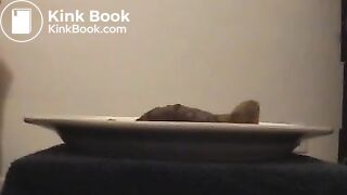 Mila Perlman's big poop on a plate