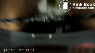 Brunette Girl Poops