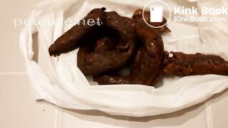 Three very large soft poops