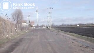 piss and poop at the roadside