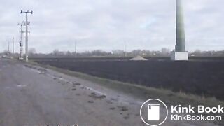 piss and poop at the roadside