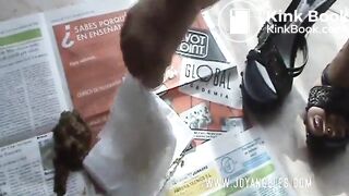 Carla lets loose on the floor