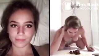 NICE & NAUGHTY Shit Bitch BECKY! side by side