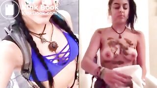 NICE & NAUGHTY SECRET SCAT GOTH! side by side