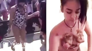 NICE & NAUGHTY SECRET SCAT GOTH! side by side