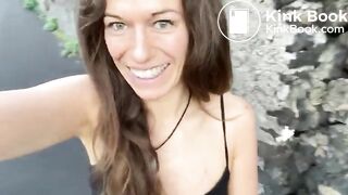VeganLinda poops at the roadside