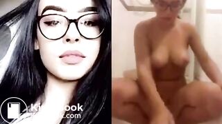 NICE & NAUGHTY SCAT SLUT SARAH! side by side